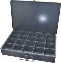 Durham - 20 Compartment Small Steel Storage Drawer - 13-3/8 Inches Wide x 9-1/4 Inches Deep - USA Tool & Supply