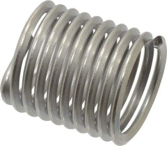 Heli-Coil - 3/4-10 UNC, 1-1/8" OAL, Free Running Helical Insert - 9-3/8 Free Coils, Tanged, Stainless Steel, Bright Finish, 1-1/2D Insert Length - USA Tool & Supply