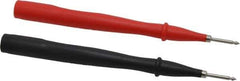 Fluke - Black/Red Electrical Test Equipment Probe - Use with Fluke Meters - USA Tool & Supply