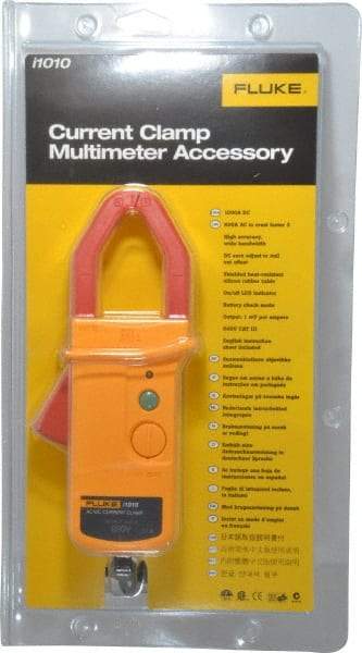 Fluke - Yellow/Red Electrical Test Equipment Clamp - Use with Multimeters - USA Tool & Supply