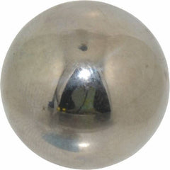 Value Collection - 7/8 Inch Diameter, Grade 25, Chrome Steel Ball - 62 to 66 C Hardness, 0.00005 Inch Diameter Deviation, 0.000025 Inch Sphericity - USA Tool & Supply