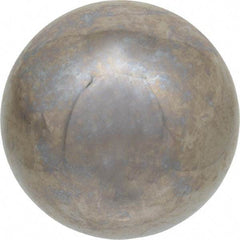 Value Collection - 1 Inch Diameter, Grade 25, Chrome Steel Ball - 62 to 66 C Hardness, 0.00005 Inch Diameter Deviation, 0.000025 Inch Sphericity - USA Tool & Supply