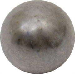 Value Collection - 4 mm Diameter, Grade 25, Chrome Steel Ball - 62 to 66 C Hardness, 0.00005 Inch Diameter Deviation, 0.000025 Inch Sphericity - USA Tool & Supply