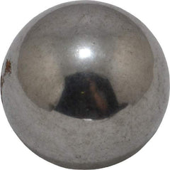 Value Collection - 1 Inch Diameter, Grade 1,000, Carbon Steel Ball - 60 to 67 C M.N. Hardness, 0.005 Inch Diameter Deviation, 0.001000 Inch Sphericity - USA Tool & Supply