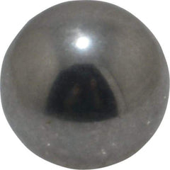 Value Collection - 7/16 Inch Diameter, Grade 100, 440-C Stainless Steel Ball - 57 - 61 C Hardness, 0.0005 Inch Sphericity, 0.0005 Inch Diameter Deviation - USA Tool & Supply