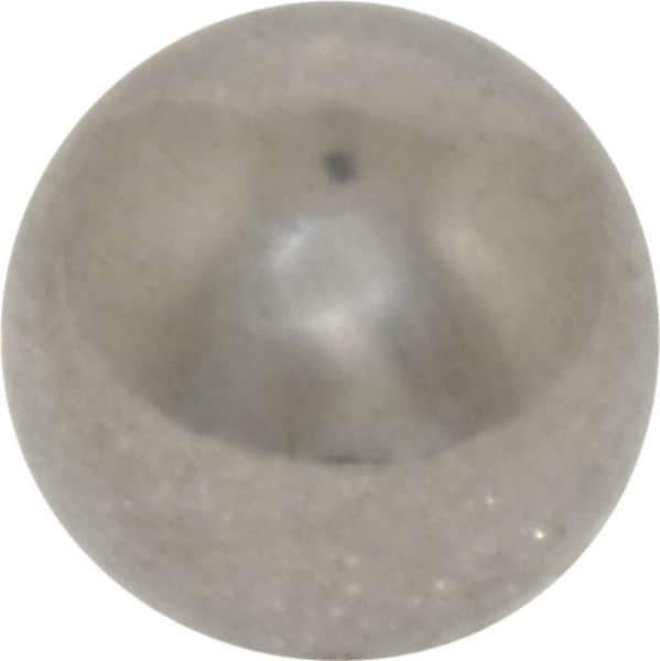 Value Collection - 1/2 Inch Diameter, Grade 100, 440-C Stainless Steel Ball - 57 - 61 C Hardness, 0.0005 Inch Sphericity, 0.0005 Inch Diameter Deviation - USA Tool & Supply
