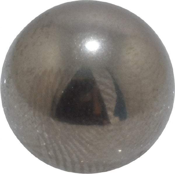 Value Collection - 1/2 Inch Diameter, Grade 100, 302 Stainless Steel Ball - 25 - 39 C Hardness, 0.0001 Inch Sphericity, 0.0001 Inch Diameter Deviation - USA Tool & Supply