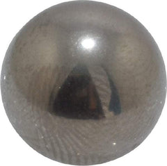 Value Collection - 1/2 Inch Diameter, Grade 100, 302 Stainless Steel Ball - 25 - 39 C Hardness, 0.0001 Inch Sphericity, 0.0001 Inch Diameter Deviation - USA Tool & Supply