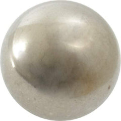Value Collection - 5/8 Inch Diameter, Grade 100, 302 Stainless Steel Ball - 25 - 39 C Hardness, 0.0001 Inch Sphericity, 0.0001 Inch Diameter Deviation - USA Tool & Supply