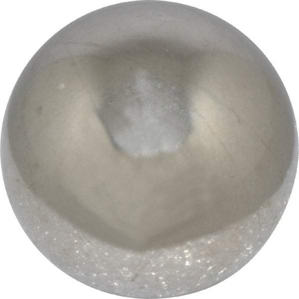 Value Collection - 1 Inch Diameter, Grade 100, 302 Stainless Steel Ball - 25 - 39 C Hardness, 0.0001 Inch Sphericity, 0.0001 Inch Diameter Deviation - USA Tool & Supply