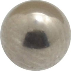 Value Collection - 3/16 Inch Diameter, Grade 100, 316 Stainless Steel Ball - 40 - 45 C Hardness, 0.0001 Inch Sphericity, 0.0001 Inch Diameter Deviation - USA Tool & Supply