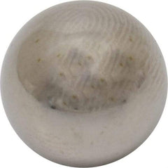 Value Collection - 3/8 Inch Diameter, Grade 100, 316 Stainless Steel Ball - 40 - 45 C Hardness, 0.0001 Inch Sphericity, 0.0001 Inch Diameter Deviation - USA Tool & Supply