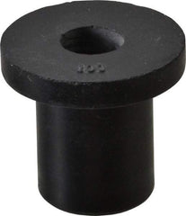 RivetKing - 3/8-16, 1-1/4" Diam x 0.187" Thick Flange, Rubber Insulated Rivet Nut - Neoprene, 3/4" Body Diam, 1-1/16" OAL - USA Tool & Supply