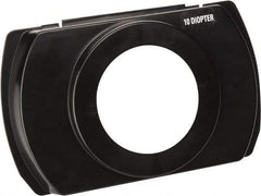 Electrix - 8 Diopter, 3" Wide, Task & Machine Light Magnifier Lens - Black, For Use with 7450 & 7452 Magnifiers - USA Tool & Supply