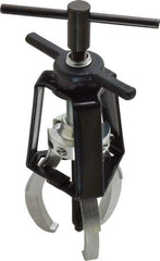 Posi Lock Puller - Steel 3-Jaw Miniature Bearing Puller Posilock Puller - 2-1/4" Reach, For Bearings, Gears & Pulleys - USA Tool & Supply