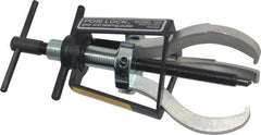 Posi Lock Puller - Steel 3-Jaw Miniature Bearing Puller - 3" Reach, For Bearings, Gears & Pulleys - USA Tool & Supply