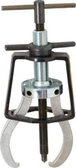 Posi Lock Puller - Steel 2-Jaw Miniature Bearing Puller - 3" Reach, For Bearings, Gears & Pulleys - USA Tool & Supply