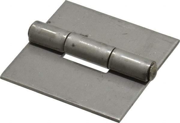 Value Collection - 2" Long x 2" Wide x 0.075" Thick, 316 Stainless Steel Commercial Hinge - 0.187" Pin Diam - USA Tool & Supply