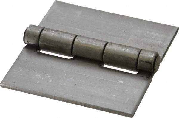 Value Collection - 3" Long x 3" Wide x 0.12" Thick, 316 Stainless Steel Commercial Hinge - 0.25" Pin Diam - USA Tool & Supply