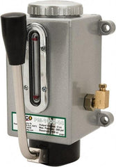 Trico - 450 cm Reservoir Capacity, 8 cm Output per Stroke, Manual Central Lubrication System - 100mm Wide x 200mm High, Oil, 5/16-24 Outlet Thread - USA Tool & Supply