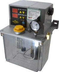 Trico - 3 L Reservoir Capacity, 0.2 cm Output per Hour, Electric Central Lubrication System - 3-999 Min Interval Between Cycles, 170mm Wide x 255mm High, 110 Volts, Oil, 5/16-24 Outlet Thread - USA Tool & Supply