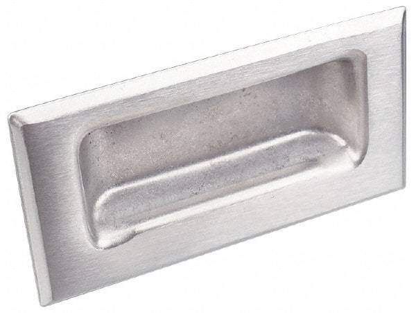 Made in USA - Stainless Steel Door Pull - Polished Finish - USA Tool & Supply