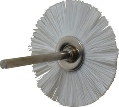 Osborn - 1-1/2" OD, 1/8" Shank Diam, Nylon Wheel Brush - 3/32" Face Width, 6,000 RPM - USA Tool & Supply