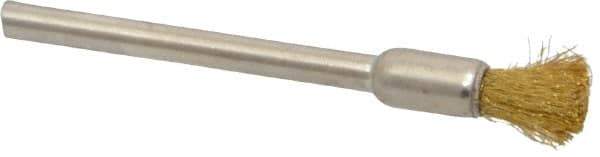 Osborn - 3/16" Brush Diam, End Brush - 1/8" Diam Shank, 25,000 Max RPM - USA Tool & Supply