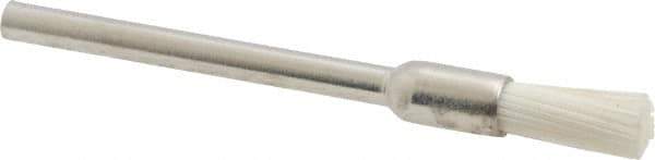 Osborn - 1,000 Grit, 3/16" Brush Diam, End Brush - Ultra Fine Grade, 1/8" Diam Shank, 6,000 Max RPM - USA Tool & Supply