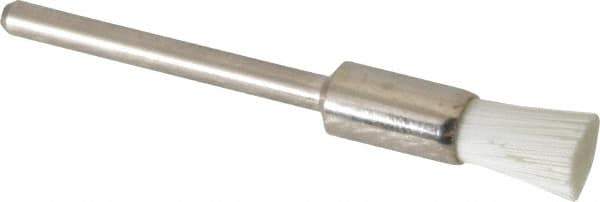 Osborn - 1,000 Grit, 1/4" Brush Diam, End Brush - Ultra Fine Grade, 1/8" Diam Shank, 6,000 Max RPM - USA Tool & Supply