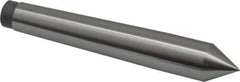 Value Collection - 0.48" Head Diam, Steel Standard Point Solid Dead Center - 1MT Morse Taper, 0.48" Point Diam, 3-5/32" OAL - USA Tool & Supply