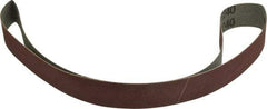 Tru-Maxx - 1" Wide x 30" OAL, 240 Grit, Aluminum Oxide Abrasive Belt - Aluminum Oxide, Very Fine, Coated - USA Tool & Supply