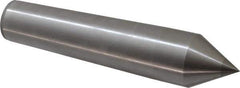 Made in USA - Carbide-Tipped Alloy Steel Standard Point Solid Dead Center - 5MT Morse Taper, 8-1/2" OAL - USA Tool & Supply