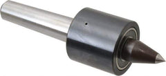 Riten - MT3 Taper Shank, 2" Head Diam 1,830 Lb Capacity Live Center - 2,500 Max RPM, 1-15/16" Head Length, 3/8" Point Diam, 1-1/2" Point Len, 300 Lb Max Workpc, Tracer Point - USA Tool & Supply