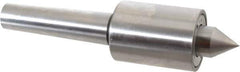 Riten - MT3 Taper Shank, 1-3/4" Head Diam 4,600 Lb Capacity Live Center - 5,000 Max RPM, 2-3/8" Head Length, 7/8" Point Diam, 1-1/8" Point Len, 920 Lb Max Workpc, Standard Point - USA Tool & Supply