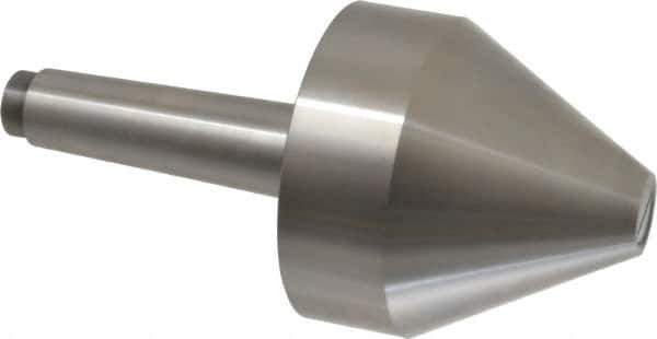 Riten - MT4 Taper Shank, 4" Head Diam 8,000 Lb Capacity Live Center - 4-9/32" Head Length, 1" Point Diam, 4.2813" Point Len, 4,800 Lb Max Workpc, Bull Nose Point - USA Tool & Supply