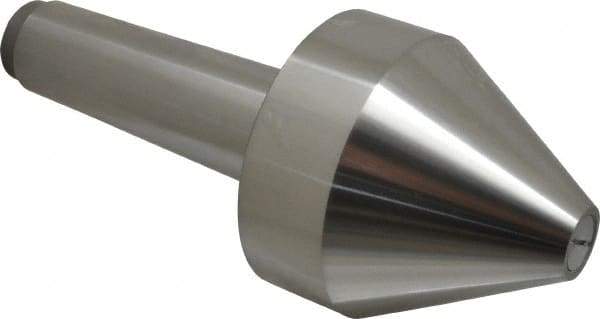 Riten - MT5 Taper Shank, 4" Head Diam 8,000 Lb Capacity Live Center - 4-9/32" Head Length, 1" Point Diam, 4.2813" Point Len, 4,800 Lb Max Workpc, Bull Nose Point - USA Tool & Supply