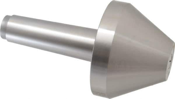 Riten - MT5 Taper Shank, 5" Head Diam 8,000 Lb Capacity Live Center - 3-13/16" Head Length, 2" Point Diam, 3-13/16" Point Len, 4,800 Lb Max Workpc, Bull Nose Point - USA Tool & Supply