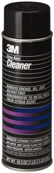 3M - 24 oz Aerosol Cleaner/Degreaser - Aerosol, Citrus Oil-Based, Citrus - USA Tool & Supply