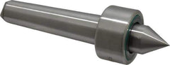 Riten - MT3 Taper Shank, 1-11/16" Head Diam 4,250 Lb Capacity Live Center - 1,000 Max RPM, 15/16" Head Length, 7/8" Point Diam, 1-1/16" Point Len, 1,000 Lb Max Workpc, Standard Point - USA Tool & Supply