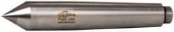 Riten - 0.7" Head Diam, Carbide-Tipped Steel Standard Point Half Dead Center - 2MT Morse Taper, 0.7" Point Diam, 4-3/16" OAL - USA Tool & Supply