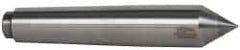 Riten - 0.938" Head Diam, Carbide-Tipped Steel Standard Point Half Dead Center - 3MT Morse Taper, 0.938" Point Diam, 5-1/4" OAL - USA Tool & Supply