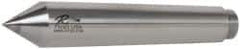 Riten - 1.231" Head Diam, Carbide-Tipped Steel Standard Point Solid Dead Center - 4MT Morse Taper, 1.231" Point Diam, 6-3/4" OAL - USA Tool & Supply