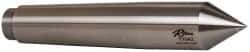 Riten - 1.231" Head Diam, Hardened Tool Steel Standard Point Half Dead Center - 4MT Morse Taper, 1.231" Point Diam, 6-3/4" OAL - USA Tool & Supply