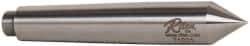 Riten - 0.7" Head Diam, Hardened Tool Steel Standard Point Solid Dead Center - 2MT Morse Taper, 0.7" Point Diam, 4-3/16" OAL - USA Tool & Supply