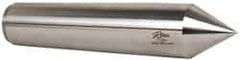 Riten - 2.494" Head Diam, Hardened Tool Steel Standard Point Solid Dead Center - 6MT Morse Taper, 2.494" Point Diam, 11-1/2" OAL - USA Tool & Supply