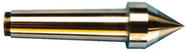 Riten - 1-3/4" Head Diam, Carbide-Tipped Steel Standard Point Solid Dead Center - Jarno 14 Taper, 1-3/4" Point Diam - USA Tool & Supply