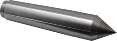 Riten - 1-3/4" Head Diam, Carbide-Tipped Steel Standard Point Solid Dead Center - 5MT Morse Taper, 1-3/4" Point Diam - USA Tool & Supply