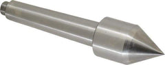 Riten - 1-1/4" Head Diam, Carbide-Tipped Steel Standard Point Solid Dead Center - Jarno 6 Taper, 1-1/4" Point Diam - USA Tool & Supply