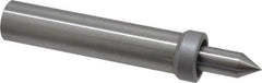 Concentric - Straight Shank, Live Center - 3,000 Max RPM, 0.378" Point Diam, 0.88" Point Len, 274 Lb Max Workpiece, Standard Point - USA Tool & Supply